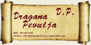 Dragana Pevulja vizit kartica
